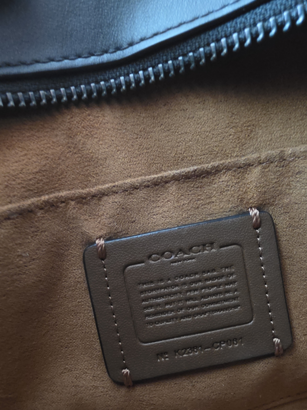 Coach Andrea Black Leather Medium Satchel - Picture 5 of 16